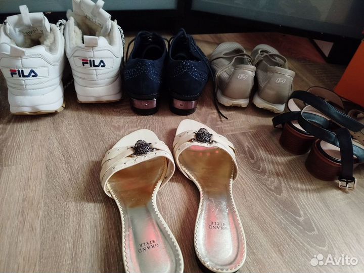 Кроссовки 38-39р. Adidas, LV, Skechers,Fila