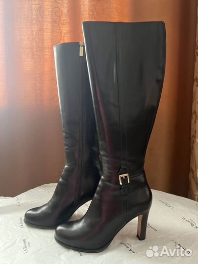 Женские сапоги натуральная кожа демисезонные 37р