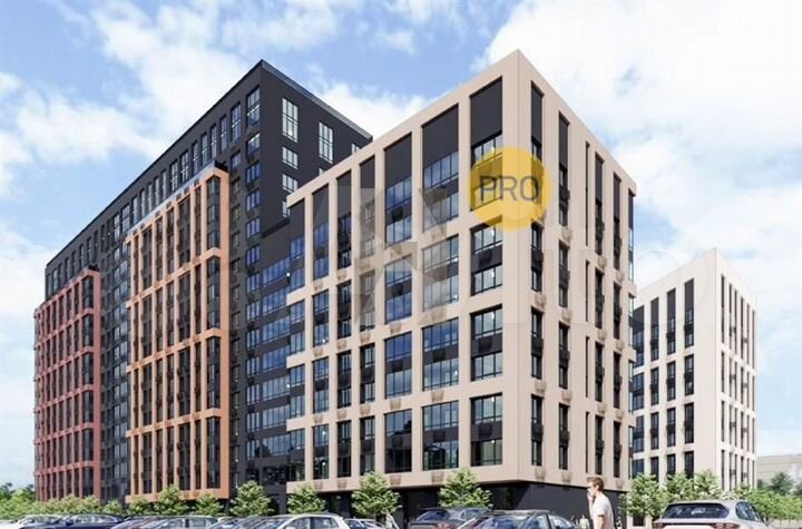 Квартира-студия, 30,7 м², 5/15 эт.