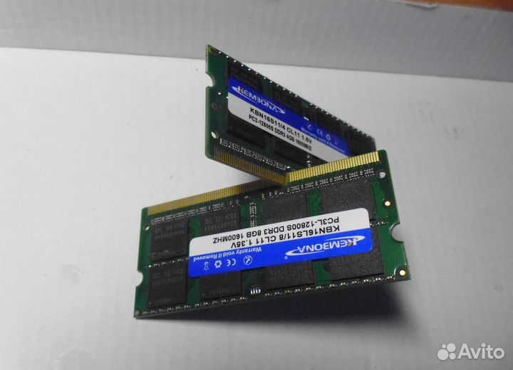 Ddr3 4gb-8gb (4-8гб) ноутбук-компьютер