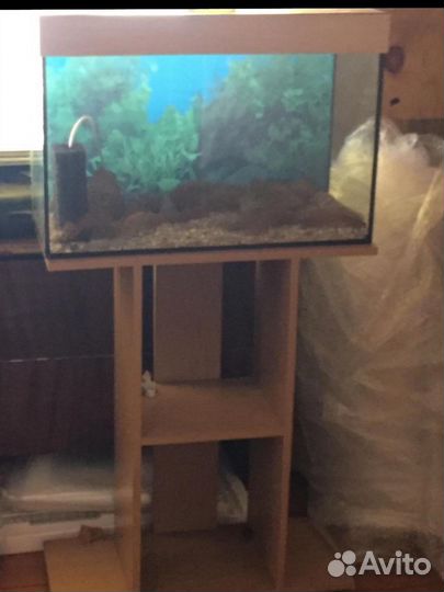 Аквариум с тумбой