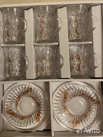 Loraine новый чайный набор на 6 персон 12 пр