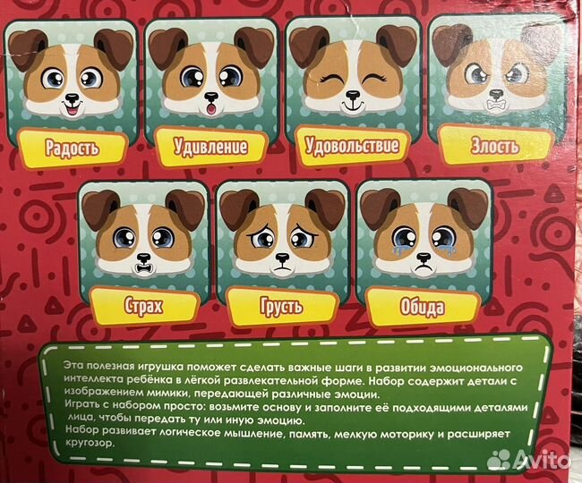 Развивающие игры Изучаем эмоции