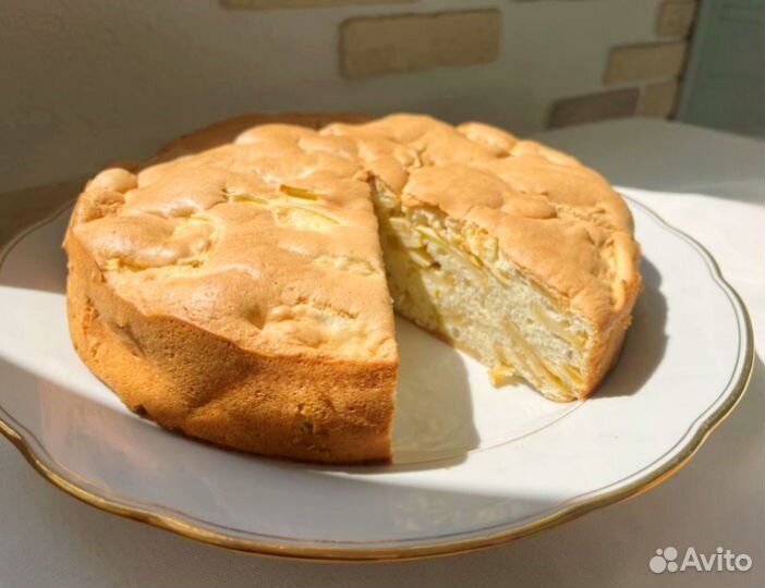 Домашняя шарлотка