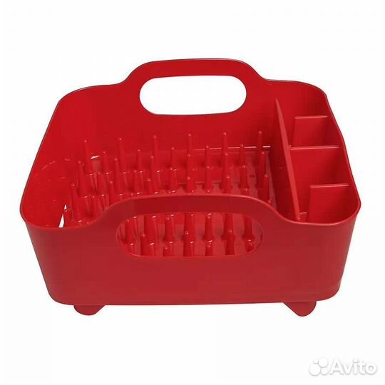 Сушилка для посуды Umbra Tub, красная