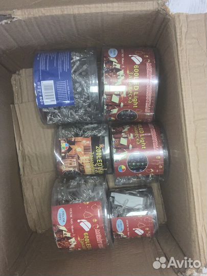 Гирлянда штора