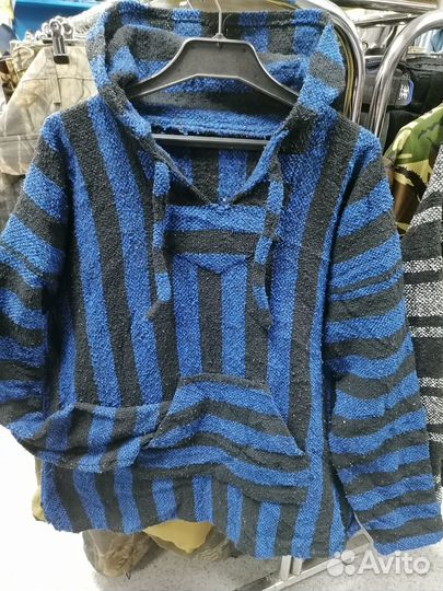 Мексиканское худи пончо Baja эксклюзив