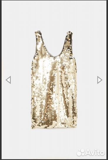 Кофта туника с пайетками Zara