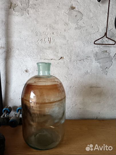 Бутылка стеклянная 20 литров