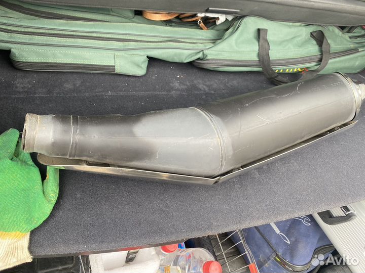 Глушитель на мотоцикл CB 600 hornet 02-06