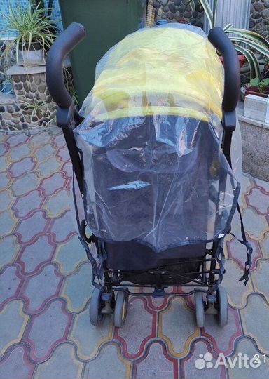 Дождевик на коляску универсальный