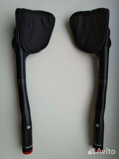 Рога на велосипед. Аэробар лежак. Карбон