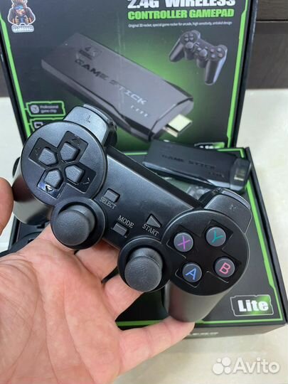 Приставка Game Stick 4K 10000 игр 8/16/32 бит