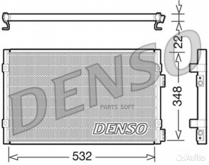 Радиатор кондицинера 528x358 chrysler PT Cruiser 1
