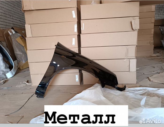 Крыло правое лада калина (LADA kalina) сине черный