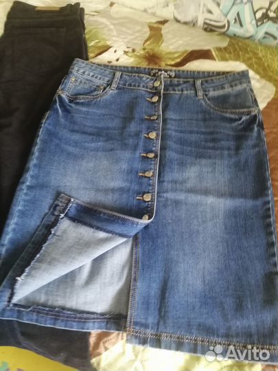 Юбка джинсовая