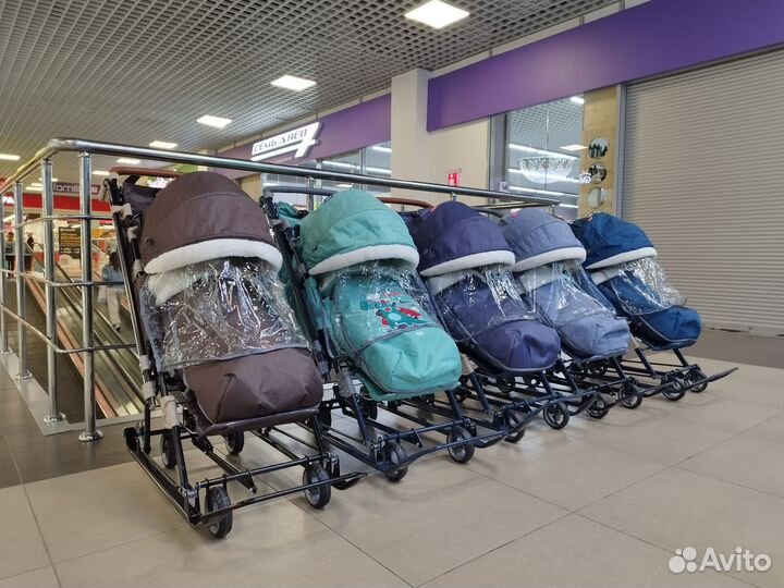 Санки коляска Ника 7-8 К