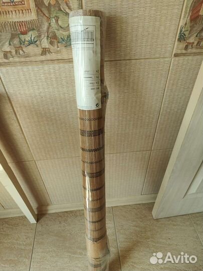 Бамбуковая штора рулонная