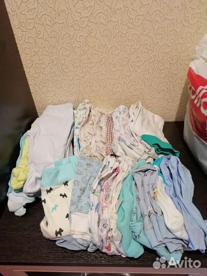 Детская одежда пакетом с 50 до 80 размера