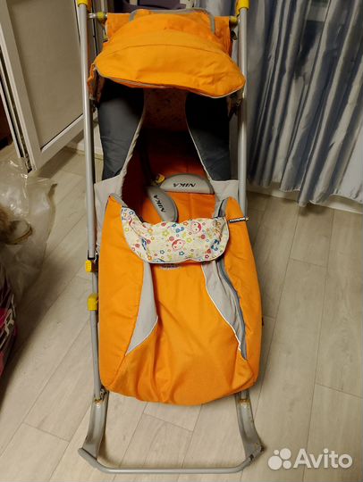 Детские санки коляска