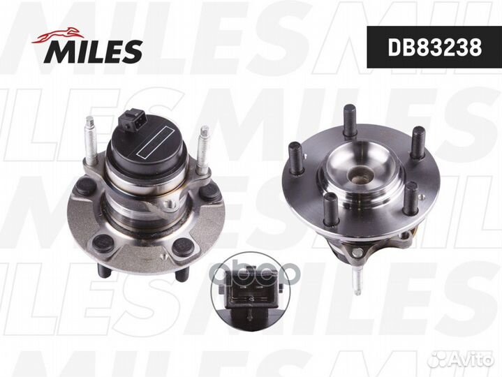 Ступица с подшипником KIA cerato 08- зад. с ABS