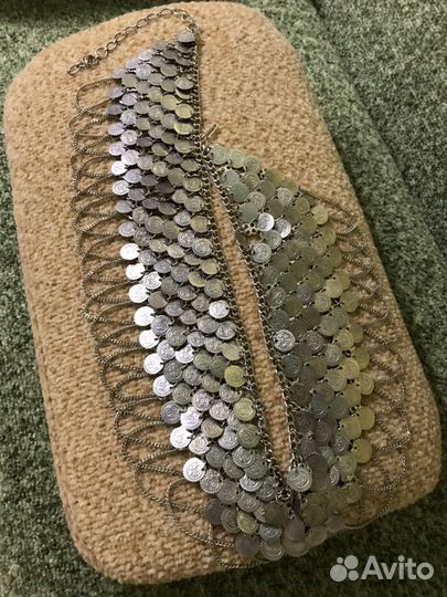 Монисто-пояс из монет для танца живота (бэллидэнс)