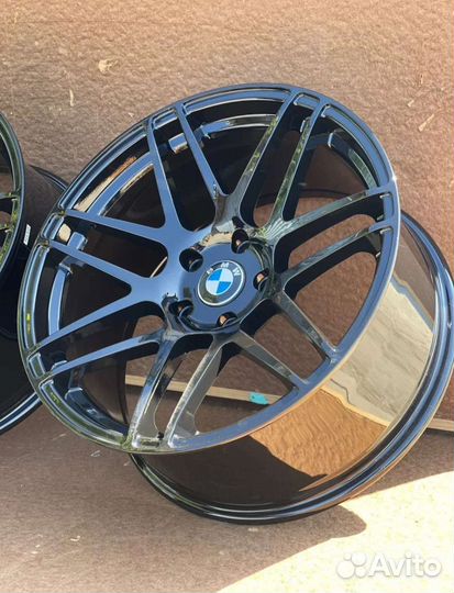 Диски разноширокие R19 5*120 мс Чёрный глянец