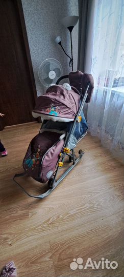 Коляска санки