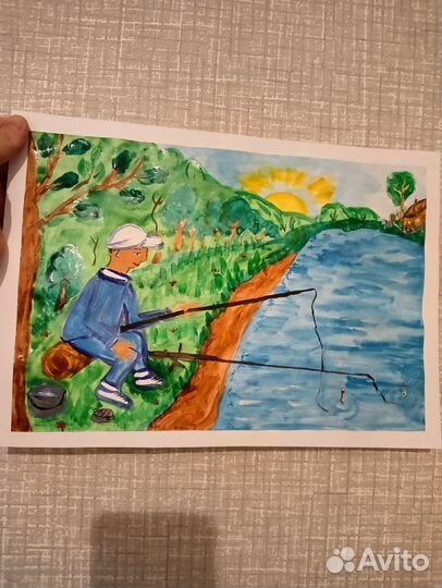 Рисунок в садик, в школу