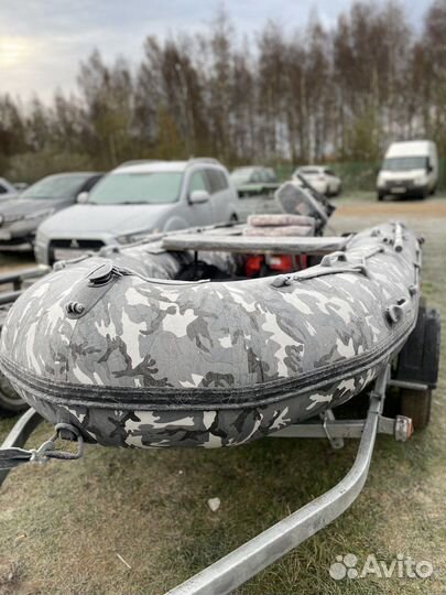 Лодка Хантер про (hunter PRO) мотор Suzuki DT 9.9