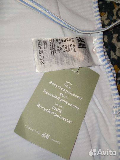 Купальник детский новый h&m