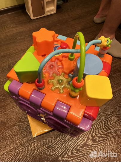 Развивающий куб Жирафики