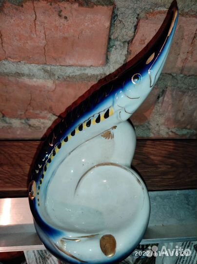 Фарфоровая пепельница 