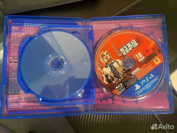 Red dead redemption 2 ps4 диск