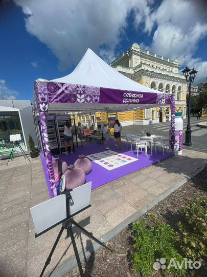 Аренда шатра Пагода 5x5м