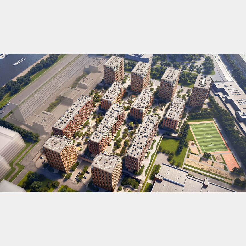 2-к. квартира, 58,5 м², 6/6 эт.