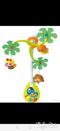 Музыкальный мобиль на кроватку