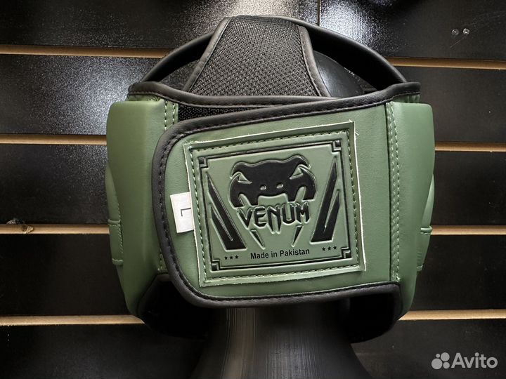 Боксерский шлем хаки