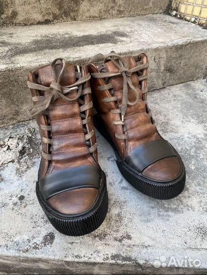 Кеды Boris Bidjan Saberi BBS Кожаные