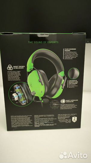 Новые Razer Blackshark V2 X black