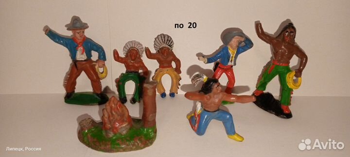 Индейцы ГДР, Солдатики СССР, лошади ГДР