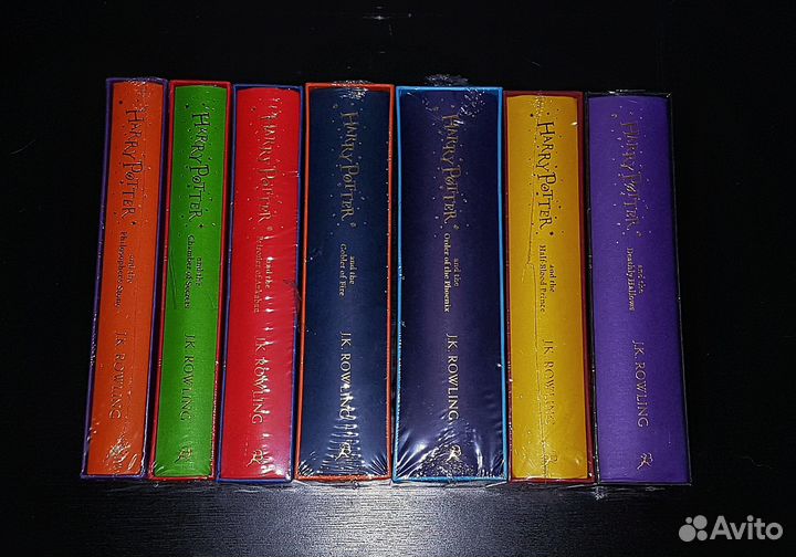 Harry Potter Slipcase Gift Edition Complete Set +7
