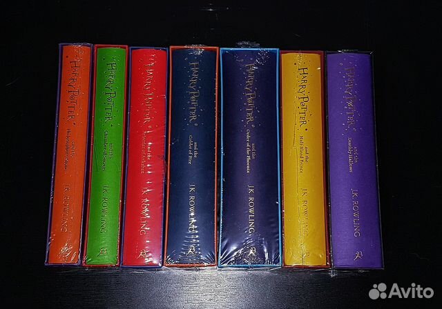 Harry Potter Slipcase Gift Edition Complete Set +7