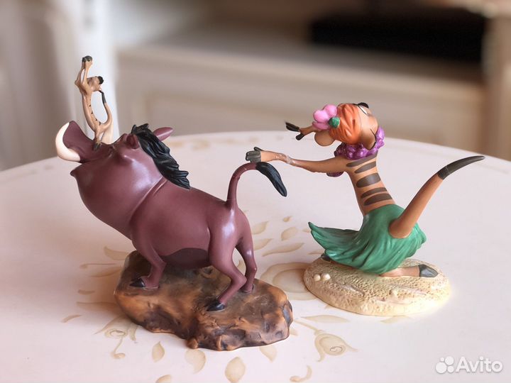 Статуэтка Дисней Король Лев набор Тимон и Пумба