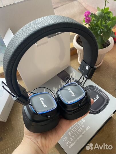 Беспроводные наушники marshall major iv black