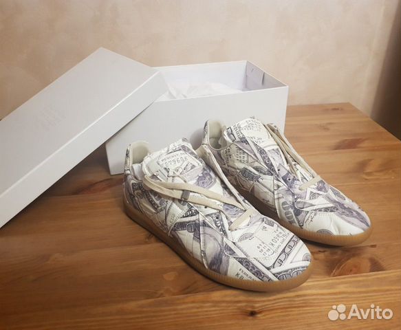 Maison margiela dollar shoes deals