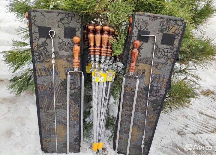 Набор шампуров в чехле