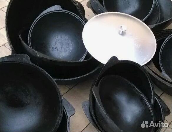 Казан узбекский чугунный 10л В наличии