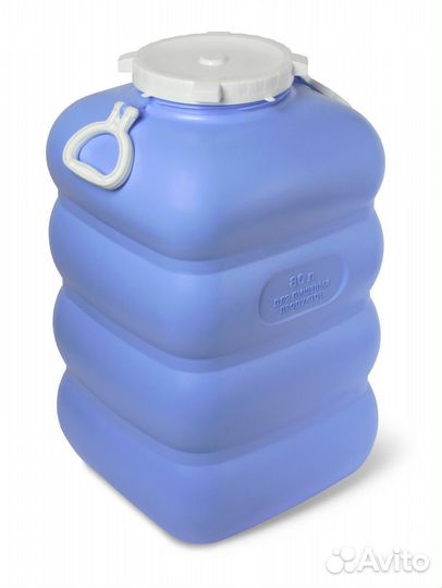 Фляга пластиковая для воды 80 литров пищевая