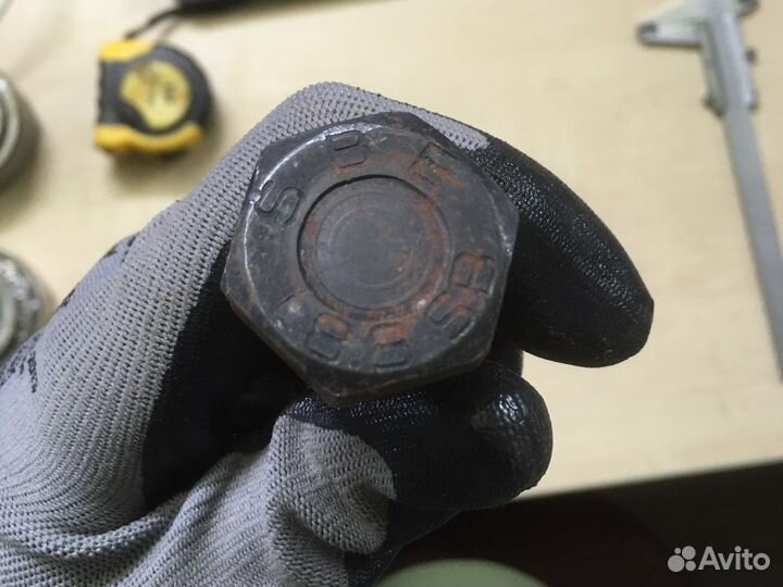 Болт М20*2,5*260 амортизатора, Templin, 18.050.902